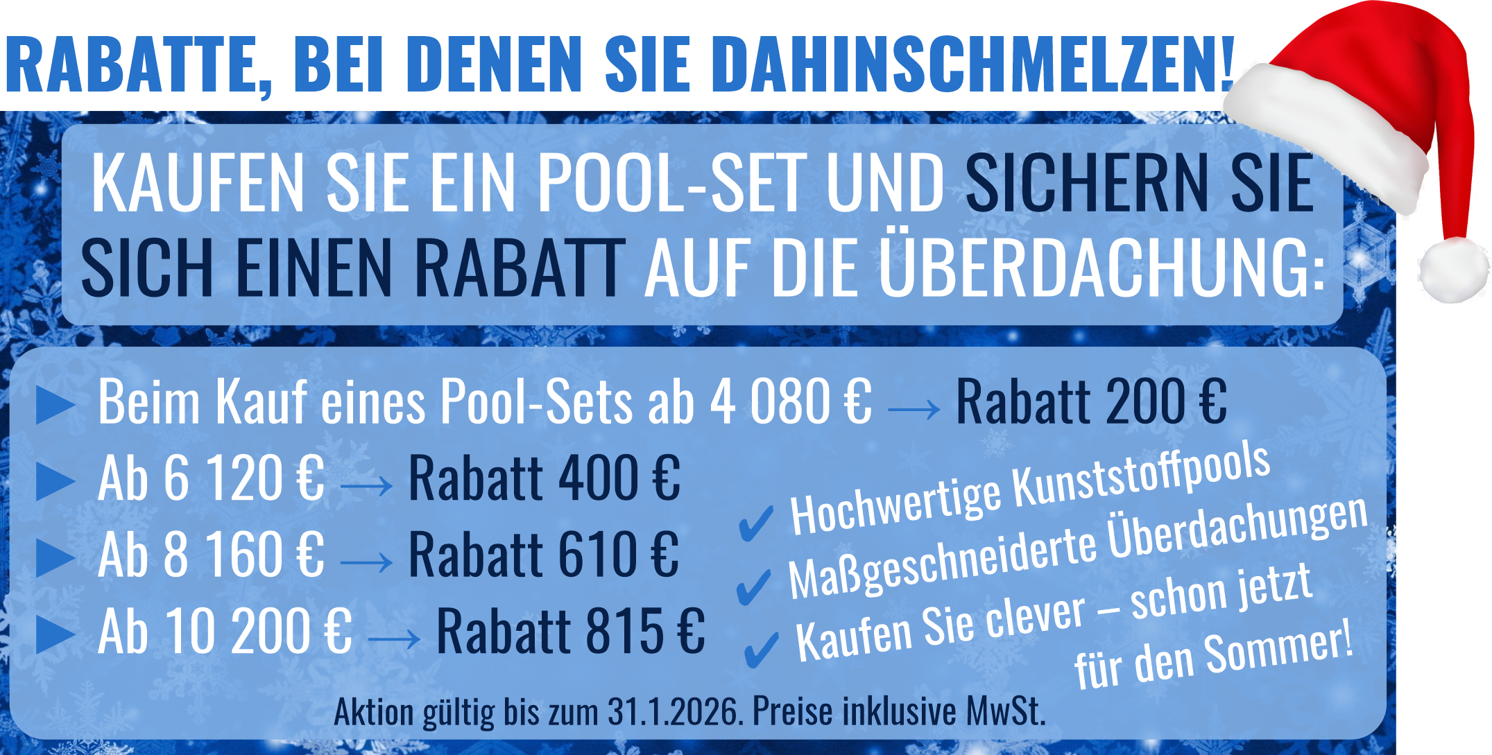 Aktion Pool-Set