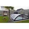 Bogenüberdachung für den Pool 5x3 (320x540) PRAKTIK klar PK4 Polycarbonat