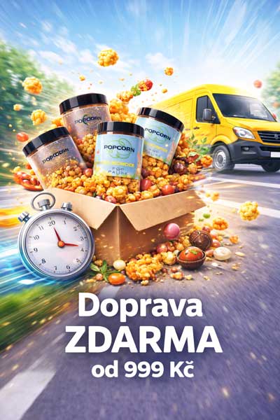 Doprava popcornu zdarma