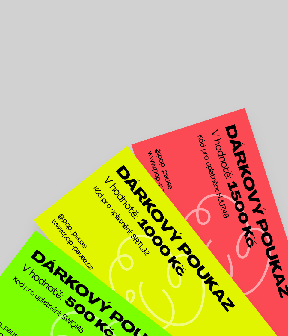 Dárkové poukazy