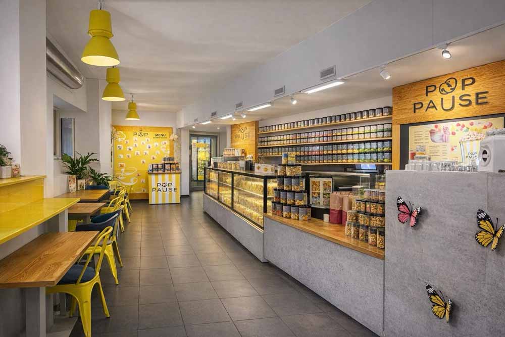 POP PAUSE popcorn selection