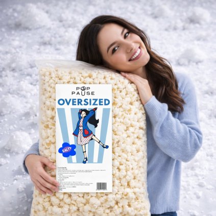 oversized slany popcorn pop pause