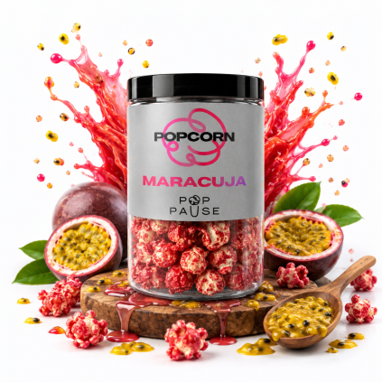 Maracuja Exoticky sladky popcorn