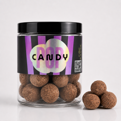 Candy pop milk nuts