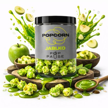 jablko popcorn