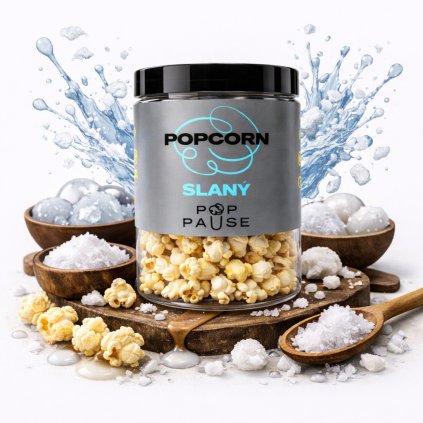 Slaný popcorn