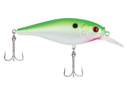 berkley flicker shad shallow 2in chartreuse pearl 7