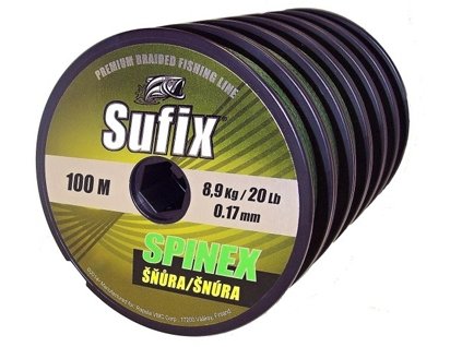 Šňůra SUFIX Spinex 6,5kg 0,12mm 100mt