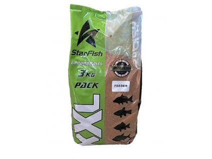 STARFISH KRMENÍ XXL 3kg (Příchutě černá plotice)