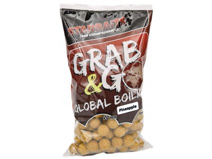 Starbaits Global boilies průměr 20mm 1kg (Příchutě Ananas)