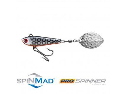 11465 pro spinner 7g 3104 black minnow