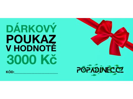 DARKOVÝ POUKAZ 3000Kč