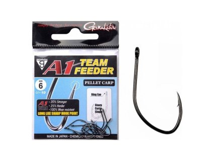 GAMAKATSU HÁČKY A1 TEAM FEEDER PELLET CARP