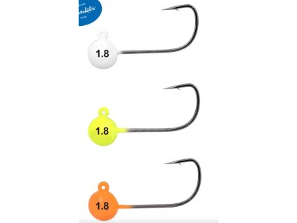 Wolframová Jigová hlavička Gamakatsu-Spro Tungsten Micro Jigs Glow vel.1/0 3KS