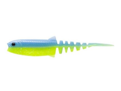 savage gear gumova nastraha cannibal minnow v tail blue chart