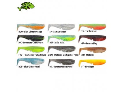 Iron Claw Moby Softbaits 10,5cm (iron claw gumy BGO)