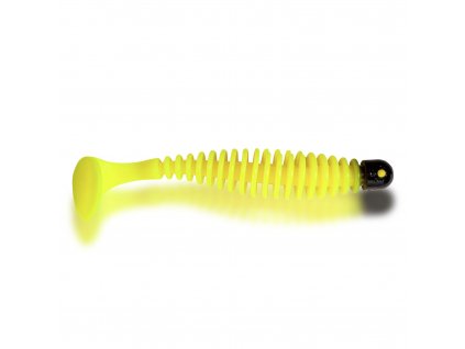 Gumová Nástraha Black Cat Shad Worm 17cm 25gr (Barva Yellow)