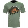 Zfish Tričko Carp T-Shirt Olive Green (velikosti L)