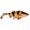 Gumová nástraha Savage Gear 4D Perch Shad SS 12,5cm 23g (Barva Albino)