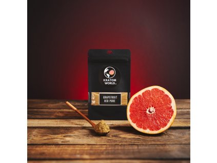 Grapefruit Red Pure kratom world grapefruit ochucený kratom ovocný grep červený