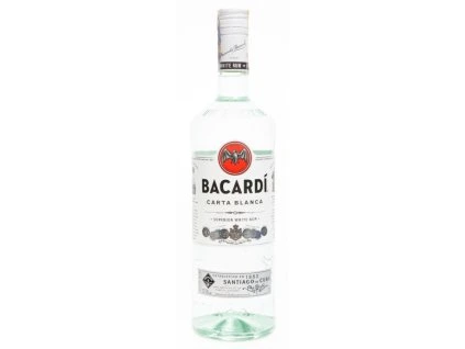 Bacardi Carta Blanca rum 1l