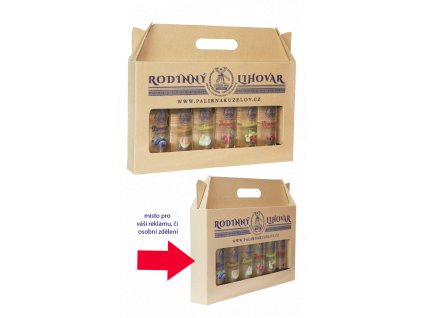 Dárkové balení KUŽELOV 6x20cl - 50%