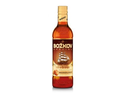 Božkov Mandlový 30%, láhev 1l