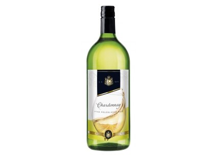 Víno Mikulov Chardonnay, láhev 1l