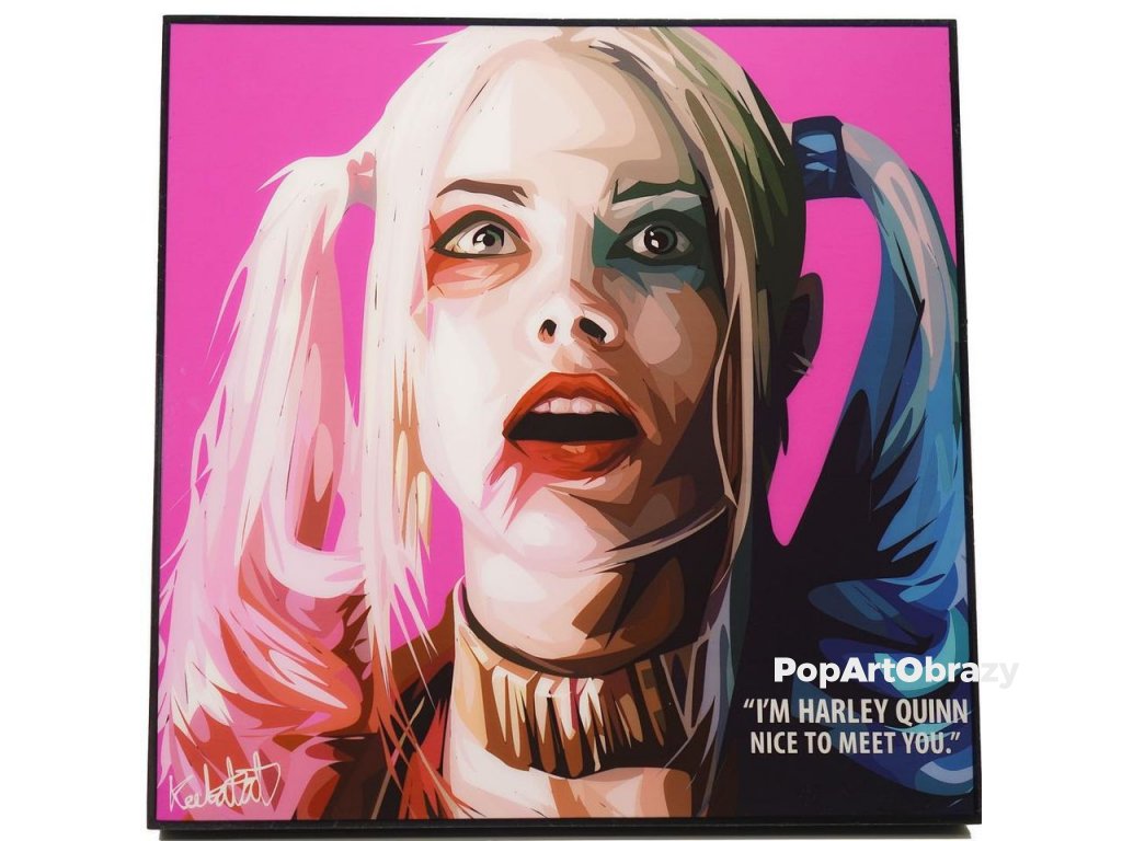 Pop Art Obrazy HARLEY QUINN - popartobrazy.cz