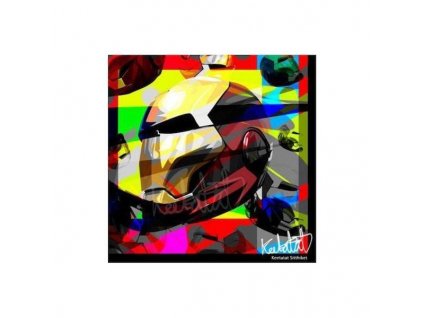 Pop Art Obrazy IRONMAN Abstract - popartobrazy.cz