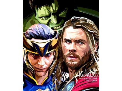 Pop Art Obrazy RAGNAROK - popartobrazy.cz