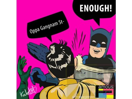 Pop Art Obrazy BATMAN GANGNAM - popartobrazy.cz