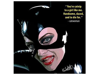 Pop Art Obrazy CAT WOMAN ver.1 - popartobrazy.cz