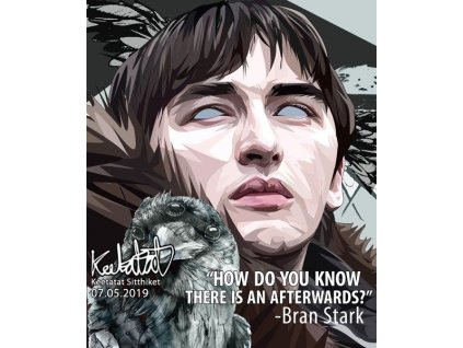 Pop Art Obrazy BRAN STARK - popartobrazy.cz