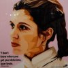 Pop Art Obrazy PRINCEZNA LEIA ver.1 - popartobrazy.cz