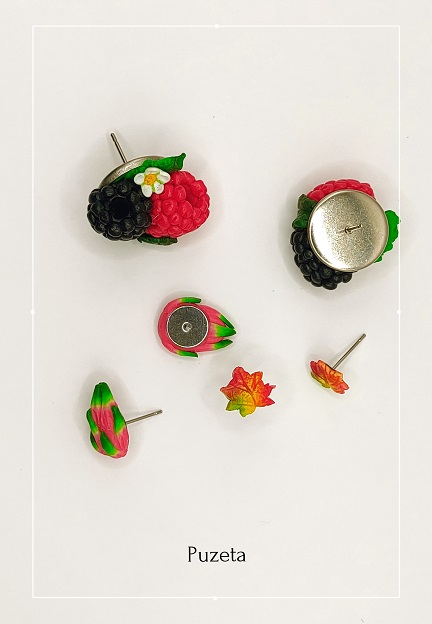Puzetkové náušnice