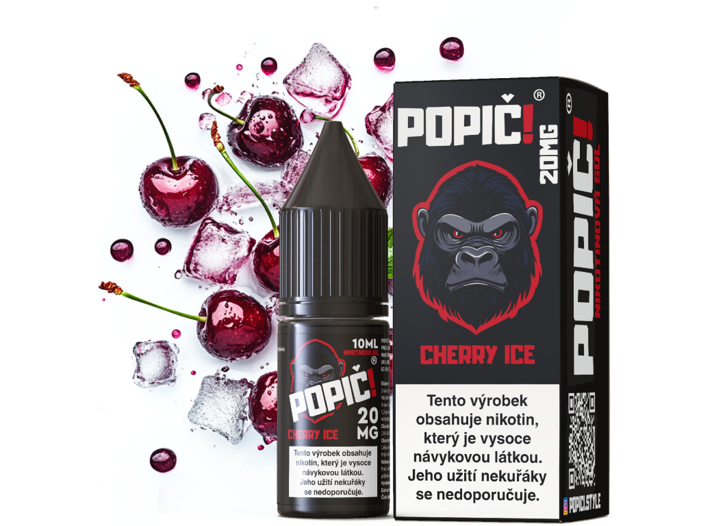 10 ml Popic prototype v4 cherry ice