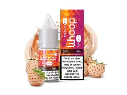 2089 e liquid whoop salt pineberry bila jahoda