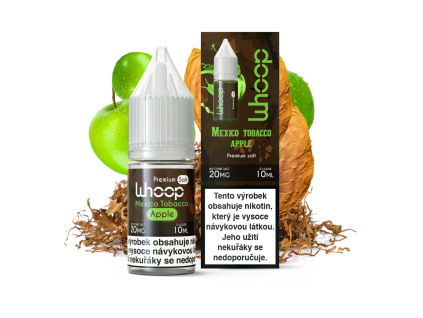 2095 e liquid whoop salt mexico tabacco apple mexicky tabak s jablkem 20mg