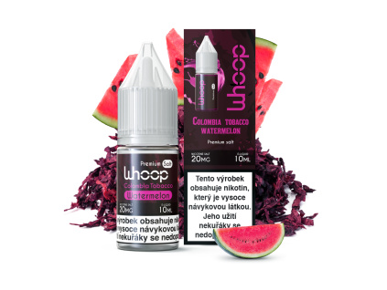 2101 e liquid whoop salt colombia tabacco watermelon kolumbijsky tabak s melounem 20mg