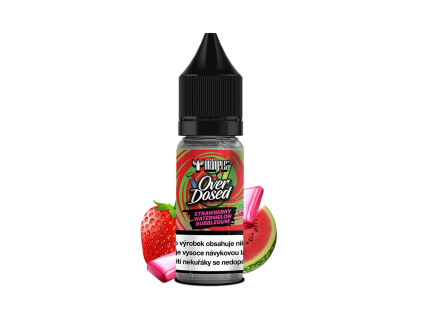 2447 e liquid dr vapes overdosed strawberry watermelon bubblegum jahodovo melounova zvykacka 20mg