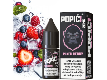 1885 e liquid popic salt mixed berry exploze lesniho ovoce 20mg