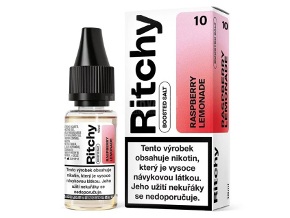 1450 e liquid ritchy salt raspberry lemonade malinova limonada 10mg