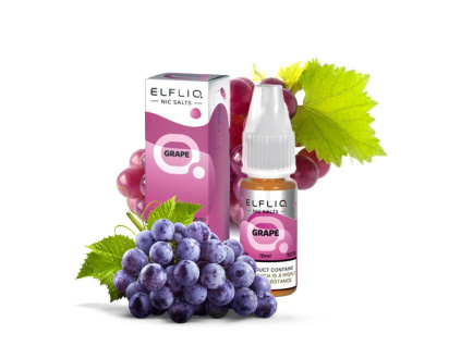 1816 e liquid elfliq salt grape sladke hroznove vino 20mg