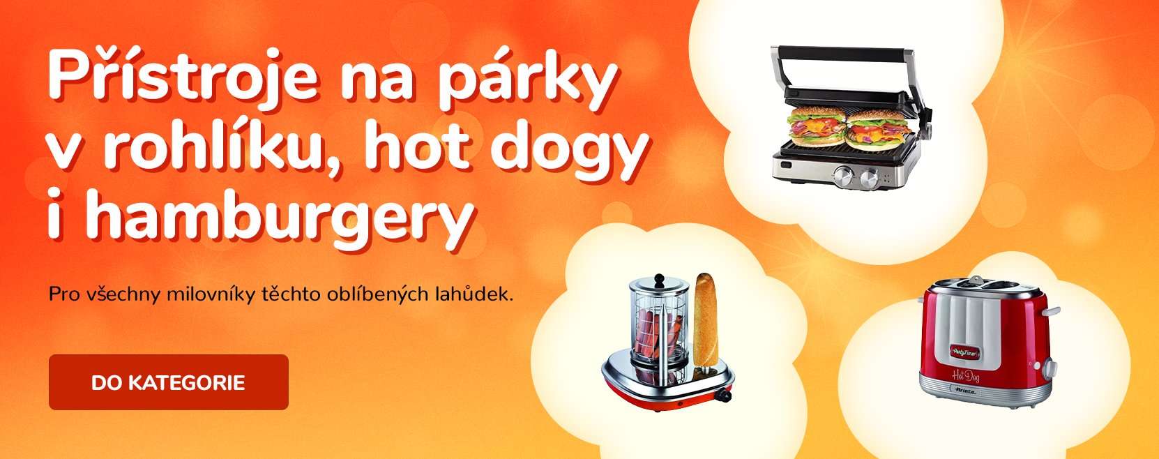 Hot dog / párek v rohlíku / hamburger