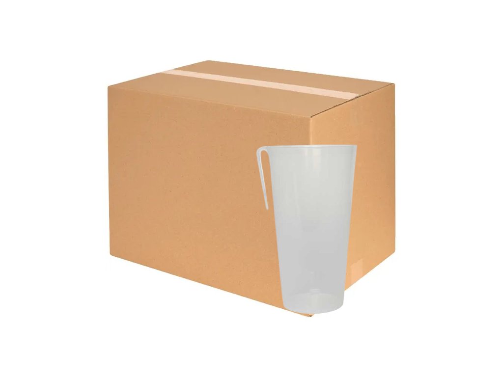 Vratný kelímek 500ml - BEZ POTISKU, 500ml s klipem (10KS V BALENÍ)