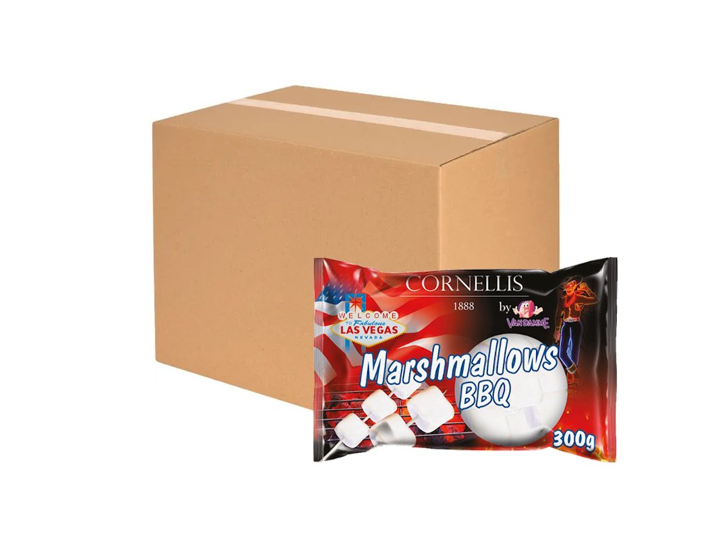 Marshmallows BBQ 12x300g (KARTON)