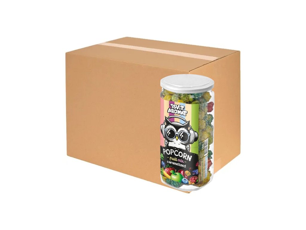 12x160g Popcorn FRUIT MIX caramelized (KARTON)