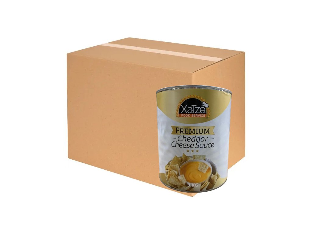 Xatze Premium Cheddar Cheese Sauce 6x3kg (KARTON)