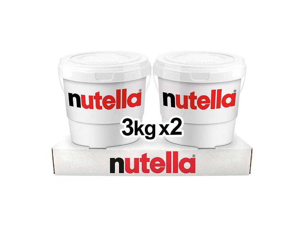 Ferrero Nutella 2x3kg (KARTON)